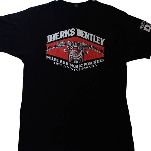 Dierks Bentley Concert Tshirt XL - Picture 2 of 5